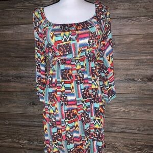 Anthro Uncle Frank Multicolored Dress
